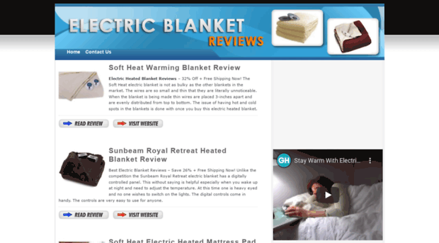 electricblanketreviews.com