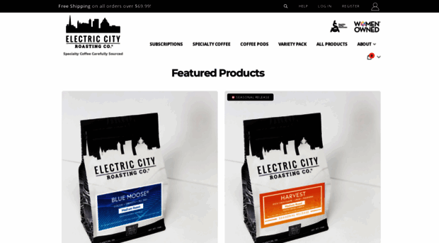 electriccityroasting.com