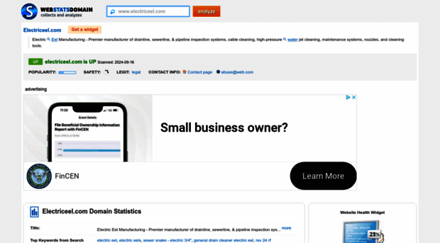 electriceel.com.webstatsdomain.org