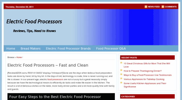 electricfoodprocessors.net