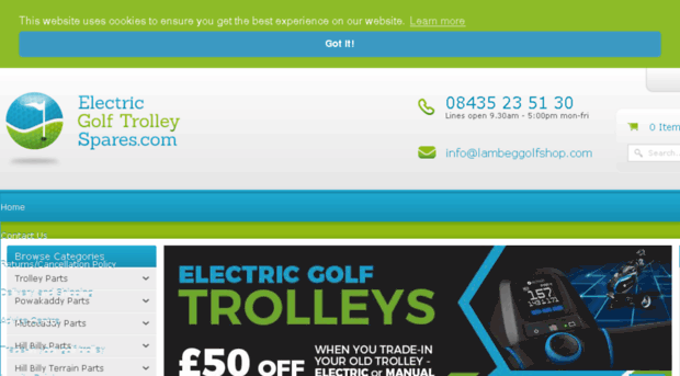 electricgolftrolleyspares.com