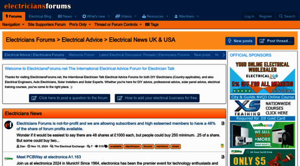 electriciansforums.net