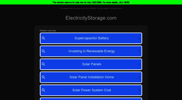 electricitystorage.com