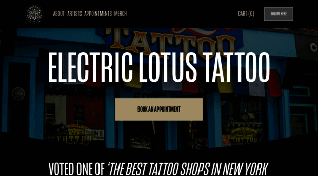 electriclotustattoo.com