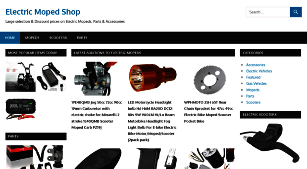 electricmopedshop.com