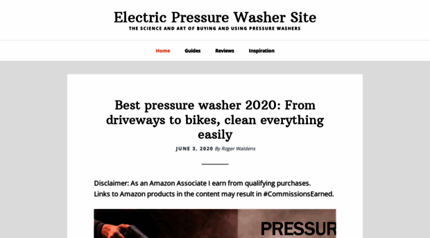 electricpressurewashersite.com