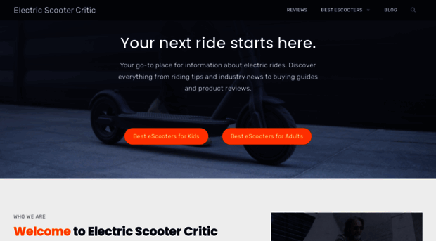 electricscootercritic.com