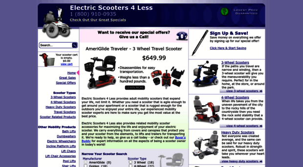 electricscooters4less.com