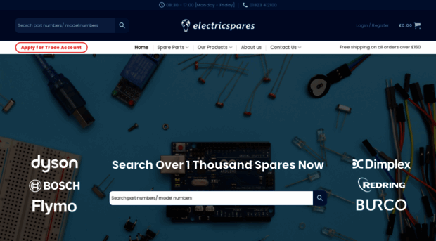 electricspares.co.uk