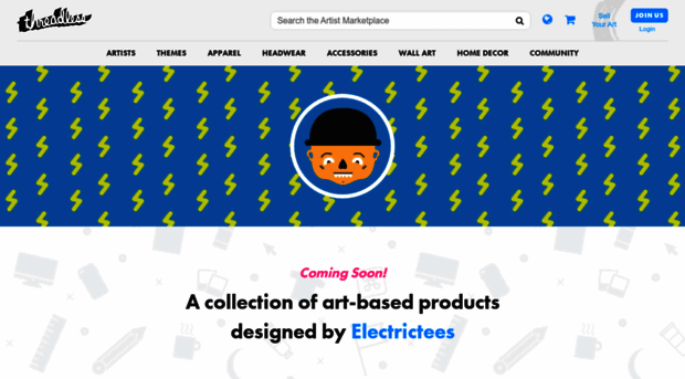 electrictees.threadless.com