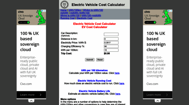 electricvehiclecostcalculator.com.au