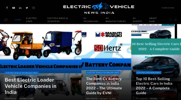 electricvehiclenewsindia.com