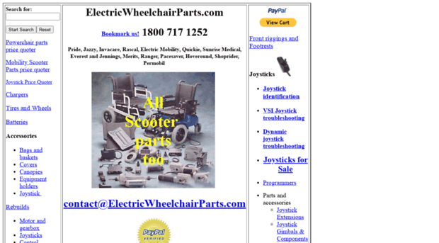 electricwheelchairparts.com