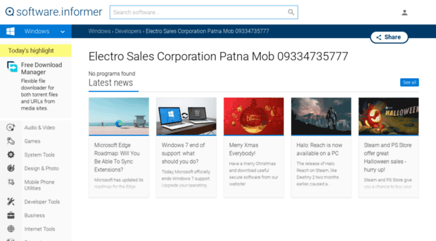 electro-sales-corporation-patna-mob-0933.software.informer.com