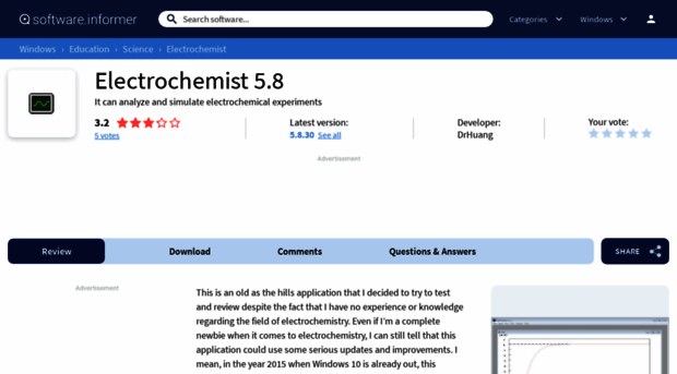 electrochemist.software.informer.com