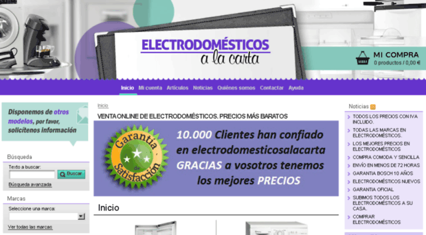 electrodomesticosalacarta.es