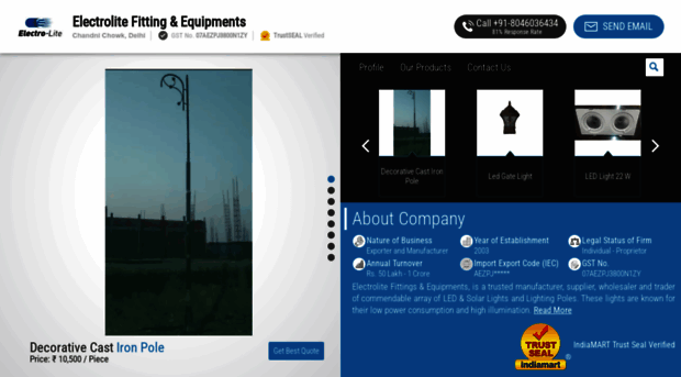electroliteindia.co.in