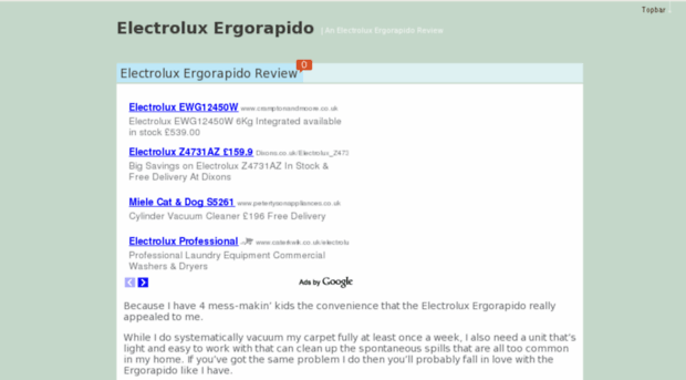 electroluxergorapido.com