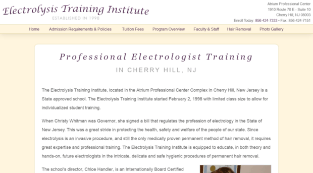 electrolysistraininginstitute.com