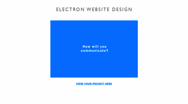 electron-website-design.com