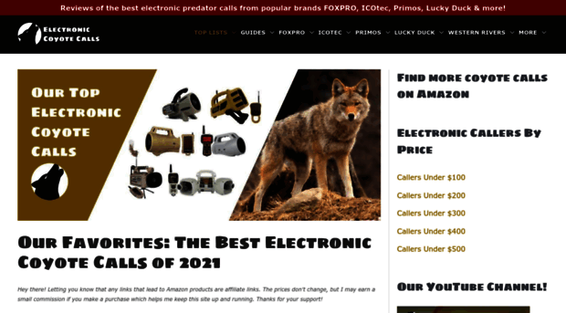 electroniccoyotecalls.com