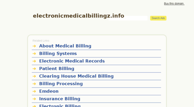 electronicmedicalbillingz.info