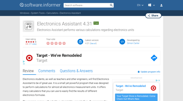 electronics-assistant.software.informer.com