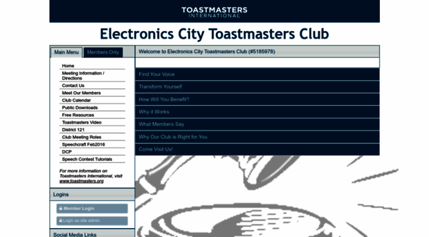 electronicscity.toastmastersclubs.org