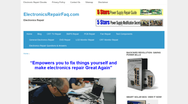 electronicsrepairfaq.com