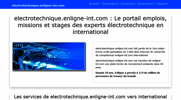 electrotechnique.enligne-int.com