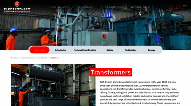 electrothermtransformer.com