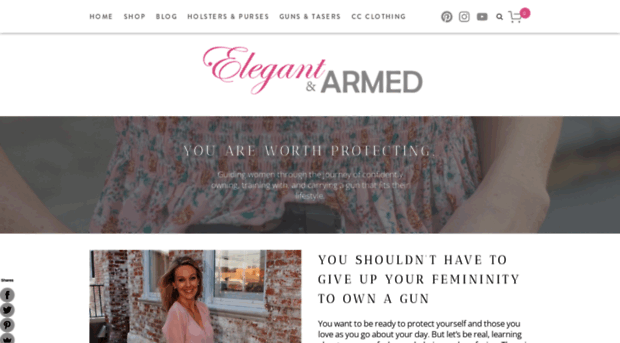 elegantandarmed.com