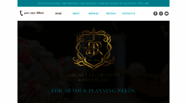 elegantdecorationsandrental.com