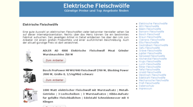 elektrischerfleischwolf.de