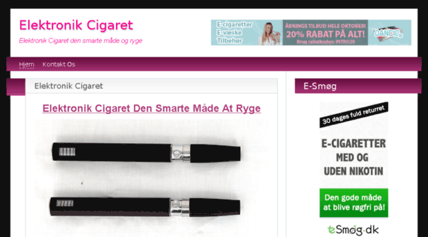 elektronikcigaret.dk