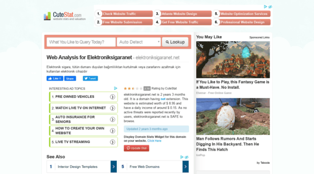 elektroniksigaranet.net.cutestat.com