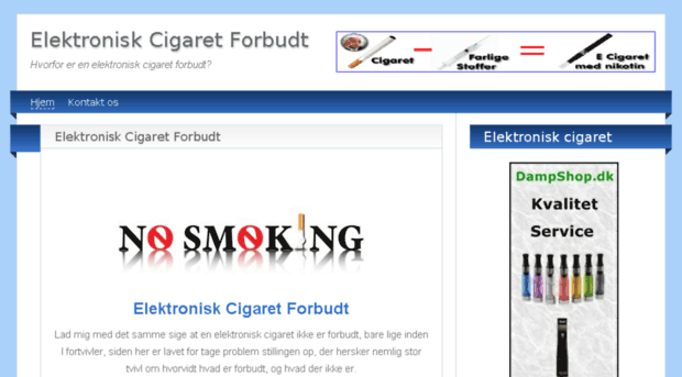 elektroniskcigaretforbudt.dk