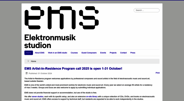 elektronmusikstudion.se