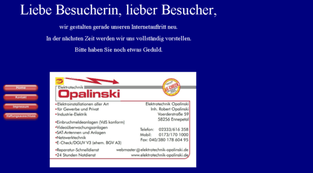 elektrotechnik-opalinski.de