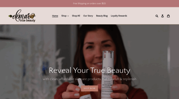 elemartruebeauty.com