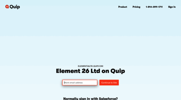 element26ltd.quip.com