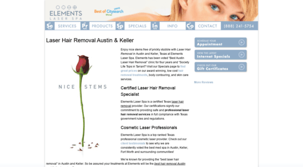 elementslaserspa.com