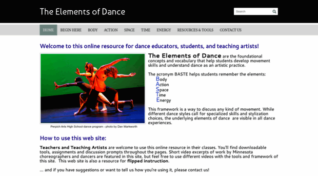 elementsofdance.org
