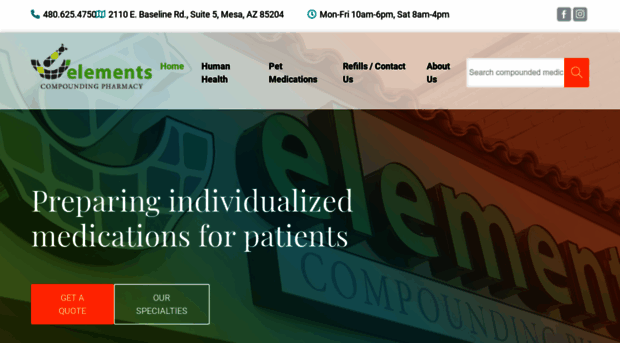 elementspharmacy.com
