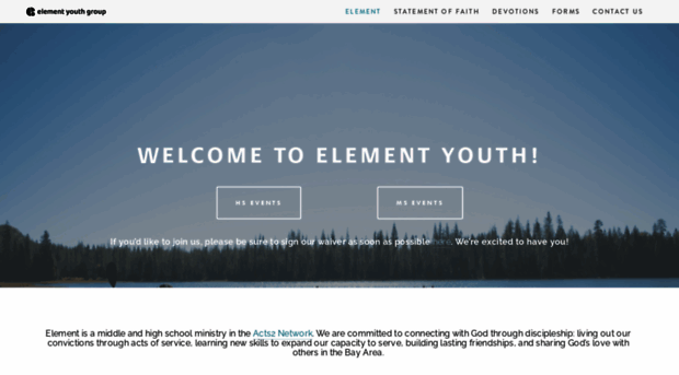 elementyouthgroup.com