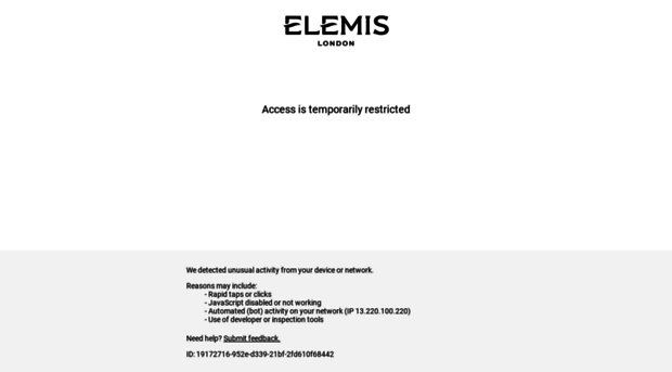 elemis.com