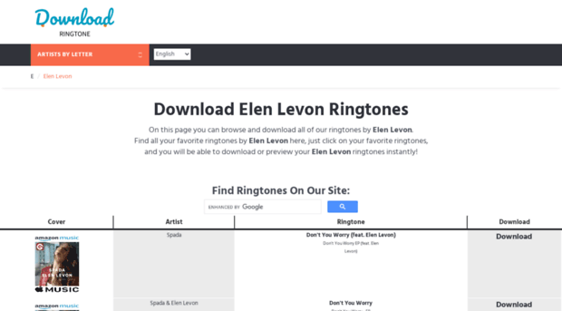 elenlevon.download-ringtone.com