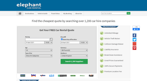 elephantcarrental.net