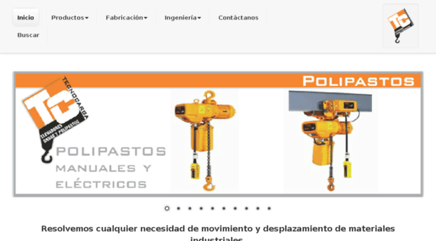 elevadoresgruasypolipastos.com