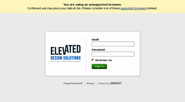 elevate.harvestapp.com
